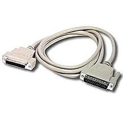 CABLES TO GO Cables To Go Modem Cable - 1 x DB-25 - 1 x DB-25 - 6ft - Beige