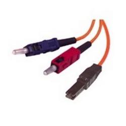 CABLES TO GO Cables To Go Multimode Duplex Fiber Optic Patch Cable - 1 x MT-RJ - 2 x SC - 16.4ft - Orange