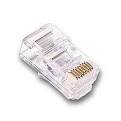 CABLES TO GO Cables To Go - RJ45 CAT5 Modular Plug for Round Stranded Cable (50-pack)