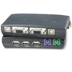 CABLES TO GO Cables To Go - TruLink 2-Port VGA/USB and PS/2 KVM Switch with Cables