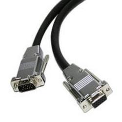 CABLES TO GO Cables To Go UXGA Monitor/Projector Plenum Extension Cable - 1 x HD-15 - 1 x HD-15 - 50ft - Black