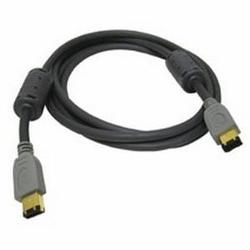 CABLES TO GO Cables To Go Ultima FireWire Cable - 1 x FireWire - 1 x FireWire - 14.76ft - Charcoal (29498)