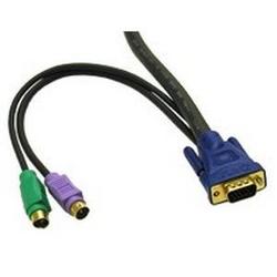 CABLES TO GO Cables To Go Ultima KVM Cable - 30ft - Charcoal