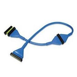 CABLES TO GO Cables To Go Ultra320 LVD/SE Round SCSI Cable with Terminator - 1 x MD-68 SCSI - 8 x MD-68 SCSI - 6.58ft - Blue