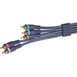 CABLES TO GO Cables To Go Velocity Component Video/Audio Cable - 5 x RCA - 5 x RCA - 12ft - Blue