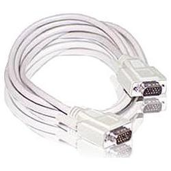 CABLES TO GO Cables To Go Video Display Cable - 1 x HD-15 Video - 1 x HD-15 Video - 10ft - Beige