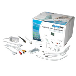 CABLES TO GO Cables To Go - iPod AV Connection Kit - The Ultimate iPod Companion (White)