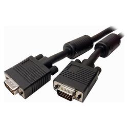 CABLES UNLIMITED Cables Unlimited 100ft SVGA Cable Male to Male - 1 x HD-15 - 1 x HD-15 - 99ft - Black