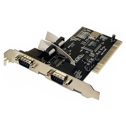 CABLES UNLIMITED Cables Unlimited 2 Port DB9 Serial Netmos 9835 Chipset PCI I/O Card - 2 x 9-pin DB-9 16C550 Serial - PCI