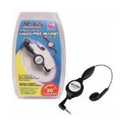 CABLES UNLIMITED Cables Unlimited Ziplinq Retractable Nokia Jack Handsfree Headset - Ear-bud