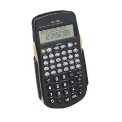 Compucessory Calculator, HandHeld, Scientific, 2-9/10 x5-1/3 x3/5 , Black (CCS02198)