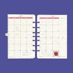 Daytimer/Acco Brands Inc. Calendar Refills, Garden Path, 2 PPM, 5-1/2 x8-1/2 (DTM13486)