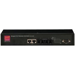 CANARY COMMUNICATIONS INC Canary CMX-1011 SNMP Manageable Fast Ethernet Media Converter - 1 x RJ-45 , 1 x SC Duplex , 1 x DB-9 - 10/100Base-TX, 100Base-FX
