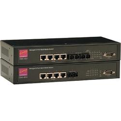 CANARY COMMUNICATIONS INC Canary CMX-4021 Managed Ethernet Switch - 4 x 10/100Base-TX LAN, 2 x 100Base-FX