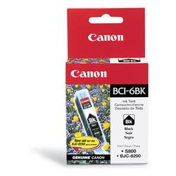 CANON - SUPPLIES Canon BCI-6Bk Black Ink Cartridge - Black