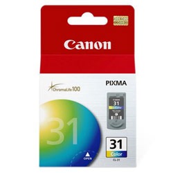 Canon CL31 Tri-Color Ink Cartridge For PIXMA iP1800 Printer - Color