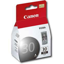 Canon PG-30 Black Ink Cartridge For PIXMA iP1800 Printer - Black