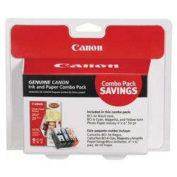 Canon Photo Paper Glossy Combo Pack - Cartridge, Sheet