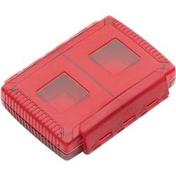 Gepe Card Safe Extreme, Case for CompactFlash, SmartMedia, Memory Stick, MultiMedia & Secure Digital Cards (Red)