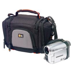 Case Logic Deluxe Camcorder Case - Top Loading - Detachable Shoulder Strap - Nylon - Black