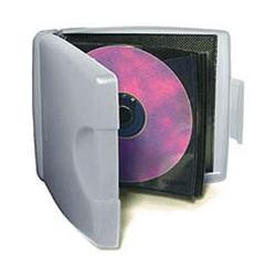 Case Logic Hardshell CD/CD-ROM Case - Book Fold - Hardshell - Black - 12 CD/DVD