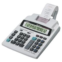Casio Printing Calculator - 12 Character(s) - LCD - Power Adapter, Battery Powered