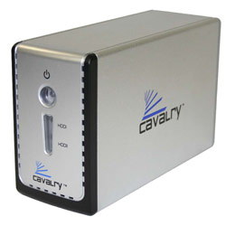 Cavalry 1.5TB (2x750GB) USB 2.0 External Hard Drive