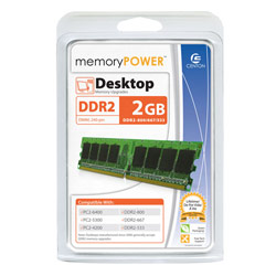 Centon Electronics Centon 2GB PC2-6400 (800MHz) DDR2 DIMM Memory