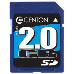 Centon Electronics Centon 2GB SD Card, Standard Speed