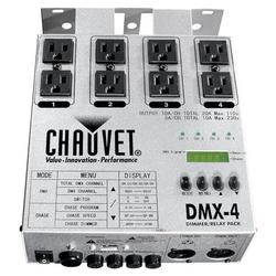 Chauvet Lighting DMX-4 4 Channel DMX Dimmer/Relay Pack