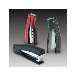 Hunt Manufacturing Company Circa StandUP Full Strip Desktop Stapler, Black Metallic (HUN73087)