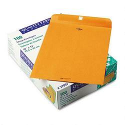 Quality Park Products Clasp Envelopes, Kraft, 28-lb., 10 x 13, 100/Box (QUA37897)