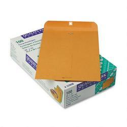 Quality Park Products Clasp Envelopes, Kraft, 28-lb., 10 x 15, 100/Box (QUA37898)