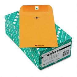 Quality Park Products Clasp Envelopes, Kraft, 6 x 9, 32-lb., 100/Box (QUA37755)