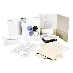 Neenah Paper Classic Crest® 65-lb. 8-1/2x11Business Card Stock, 10 Shts/Pack, Natural White (NEE35009)