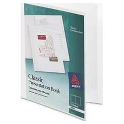 Avery-Dennison Classic Presentation Books, 12 Pages, White (AVE47671)
