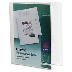 Avery-Dennison Classic Presentation Books, 6 Pages, White (AVE47670)