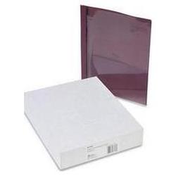 Avery-Dennison Clear Front Report Covers, 1/2 Capacity, Burgundy (AVE47797)