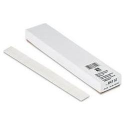 C-Line Products, Inc. Clear Mylar® Self-Adhesive Reinforcing Strips, 200 1x10-3/4 Strips/Box (CLI64112)