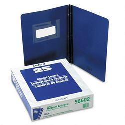 Esselte Pendaflex Corp. Clear Window Report Cover, Coated Stock with Embossed Grain, Royal Blue, 25/Box (ESS58602)