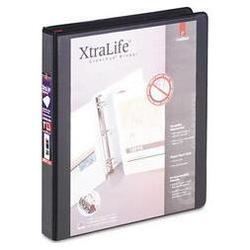 Cardinal Brands Inc. ClearVue™ XtraLife® Slant-D® Presentation Binder, Black, 1 Capacity (CRD26301)