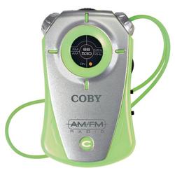 Coby Electronics CX-71 Mini AM/FM Pocket Radio Tuner (CX-71GRN)