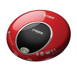 Coby Electronics CX-CD114 Personal CD Player - LCD - Red
