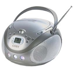 Coby Electronics MP-CD451 Portable Stereo MP3/CD Boombox with AM/FM Tuner