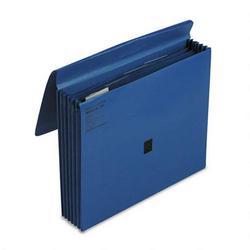 Wilson Jones/Acco Brands Inc. ColorLife® Expanding File with Insertable Tabs, Velcro Flap, Dark Blue (WLJ23271)