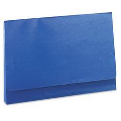 Wilson Jones/Acco Brands Inc. ColorLife® Expanding Wallet, Velcro Gripper® Flap, Legal Size, Dark Blue (WLJ7224BL)