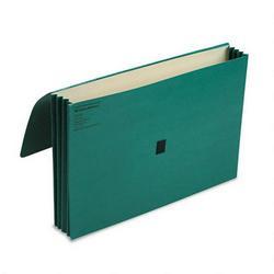Wilson Jones/Acco Brands Inc. ColorLife® Expanding Wallet, Velcro Gripper® Flap, Legal Size, Green (WLJ7224G)