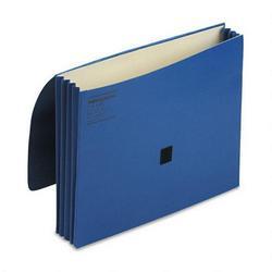 Wilson Jones/Acco Brands Inc. ColorLife® Expanding Wallet, Velcro Gripper® Flap, Letter Size, Dark Blue (WLJ7194BL)