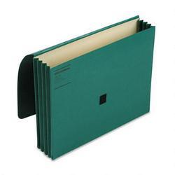 Wilson Jones/Acco Brands Inc. ColorLife® Expanding Wallet, Velcro Gripper® Flap, Letter Size, Green (WLJ7194G)