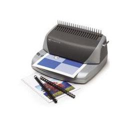 Quartet Manufacturing. Co. CombBind™ C110e Comb Binding System, Charcoal/Silver (GBC7704250)